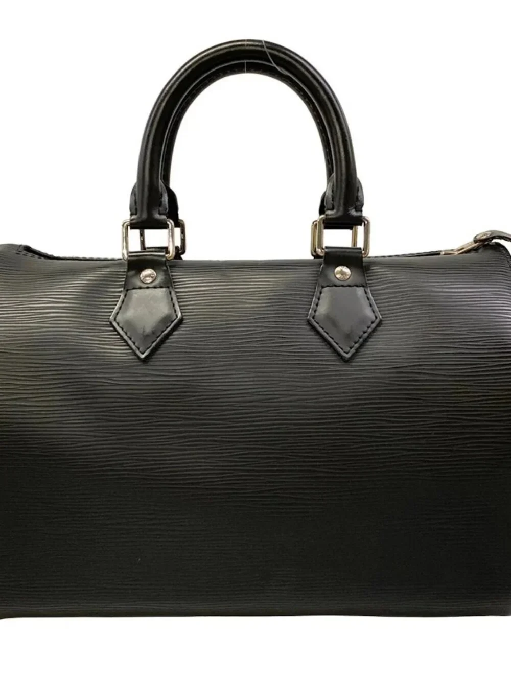 LOUIS VUITTON Speedy 30 M59222 Noir Silver Hardware Epi SP1039 Handbag